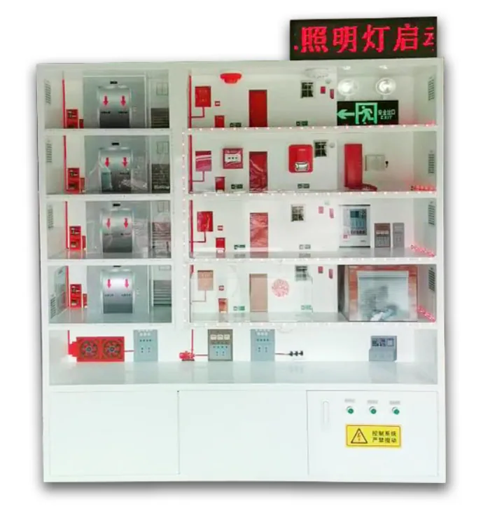 建筑楼宇火灾自动报警联动演示系统（LED屏版）
