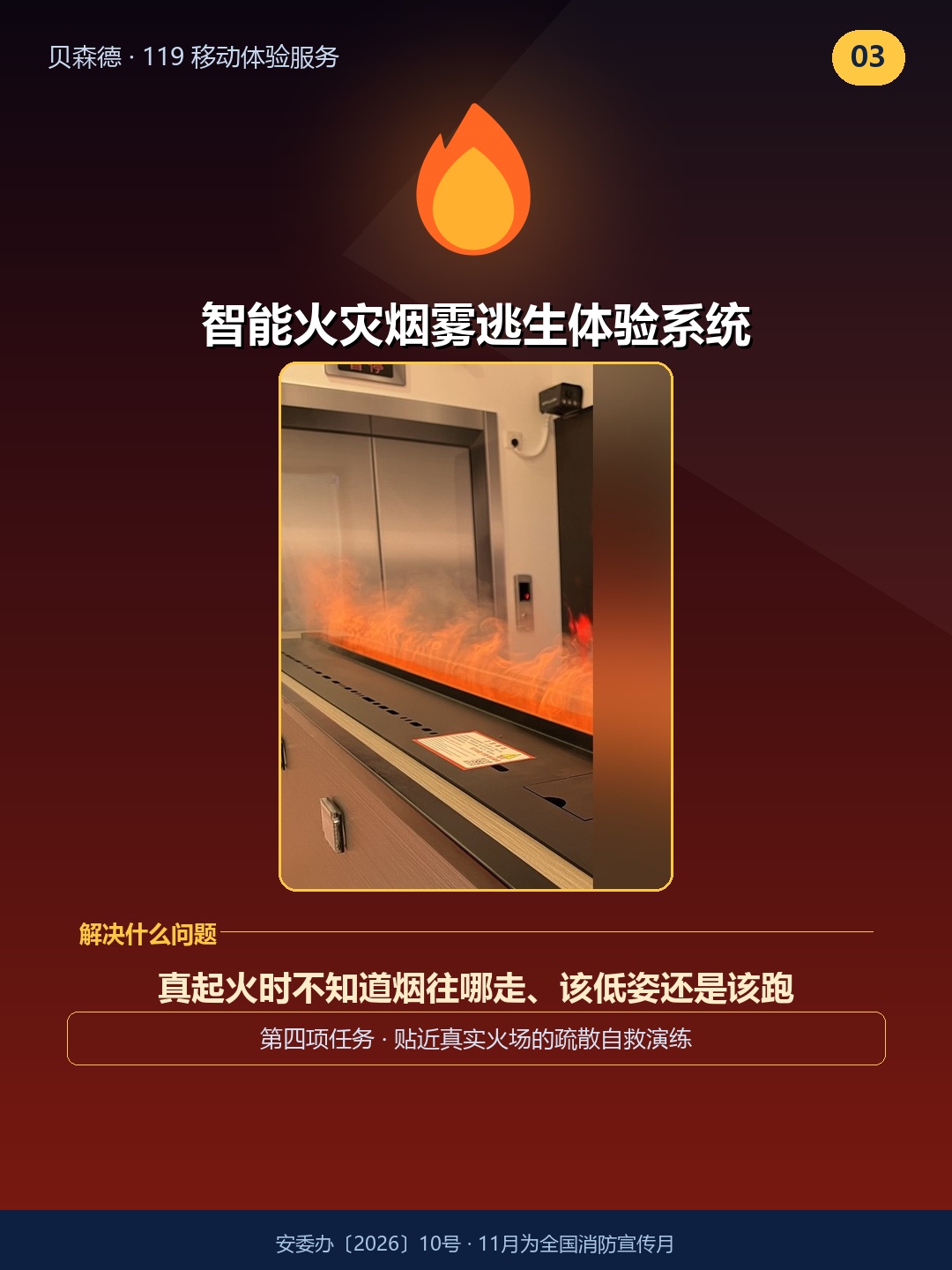 智能火灾烟雾逃生体验系统——真起火时不知道烟往哪走、该低姿还是该跑