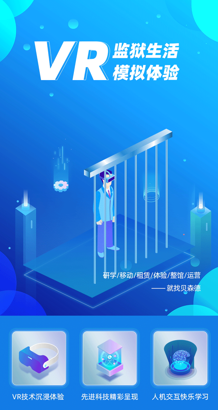 VR监狱生活体验系统