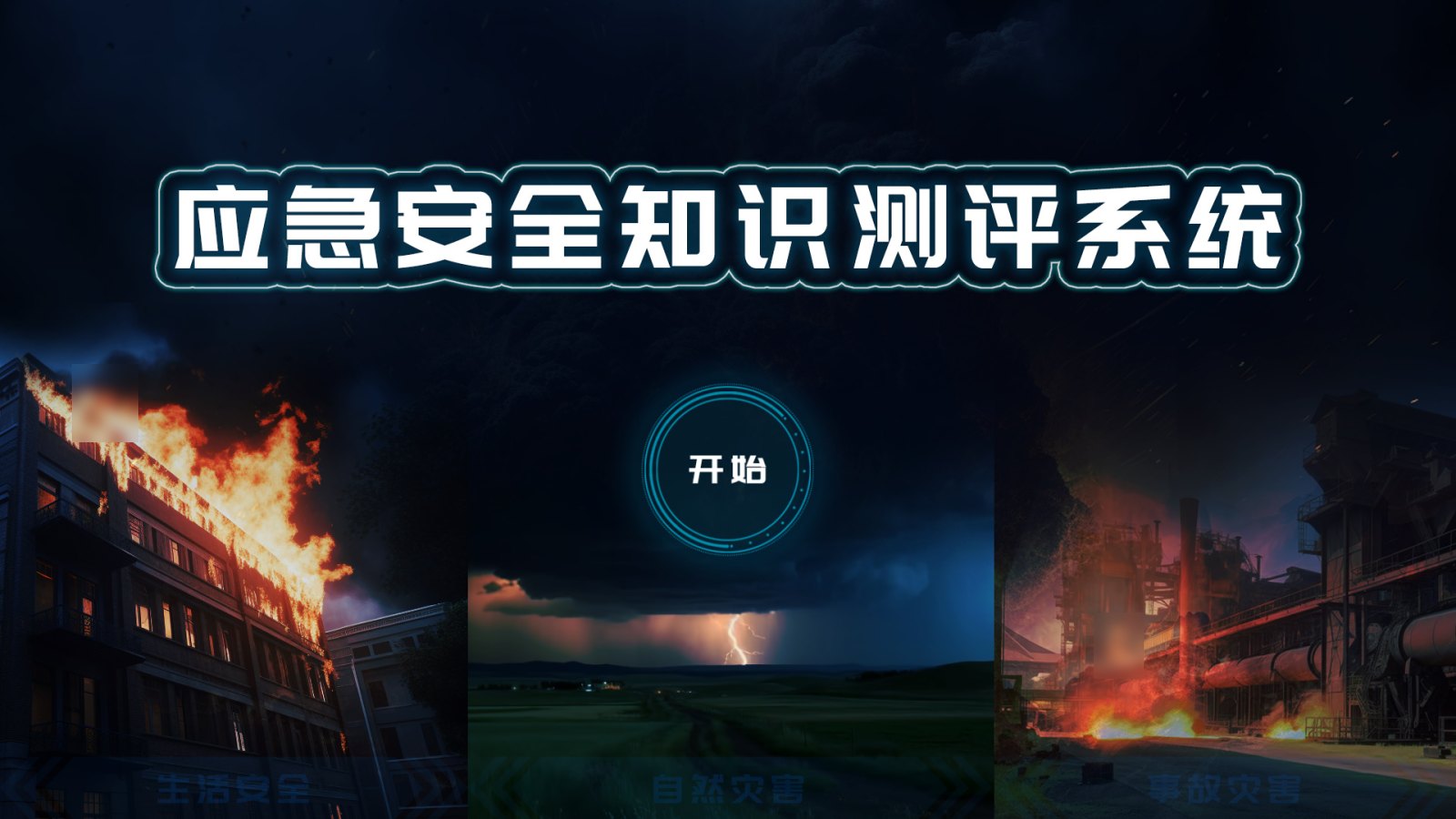应急安全知识测评系统