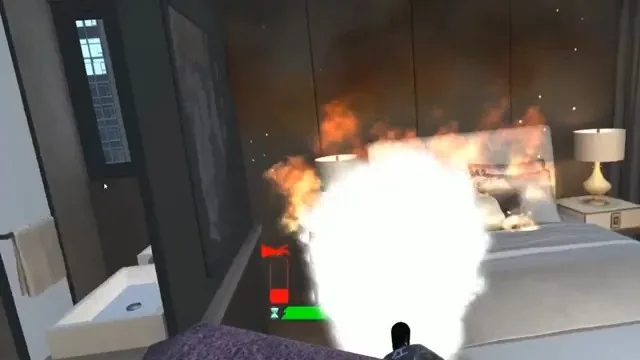 VR卧室火灾逃生