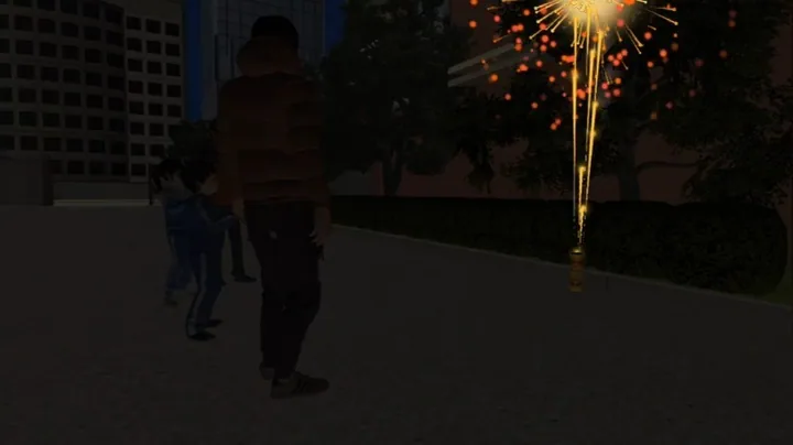 VR燃放烟花安全教育