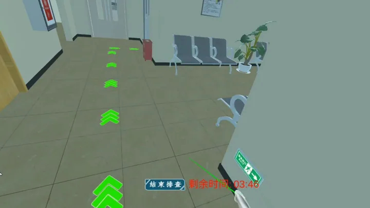 VR宿舍消防通道隐患排查